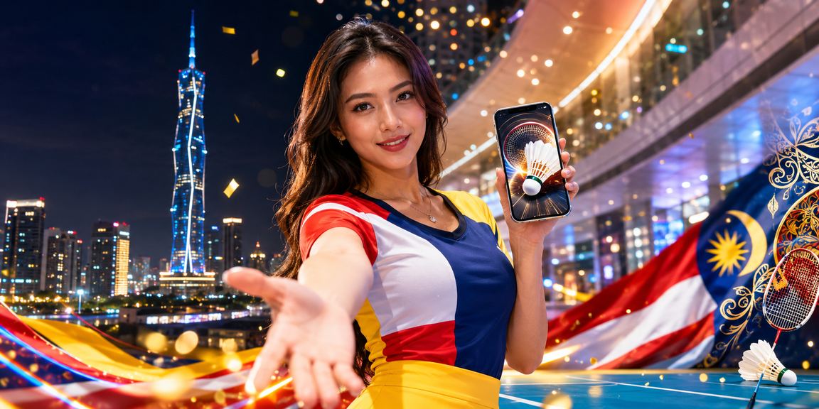Peminat badminton Malaysia mengikuti perlawanan melalui aplikasi 13800 di Kuala Lumpur