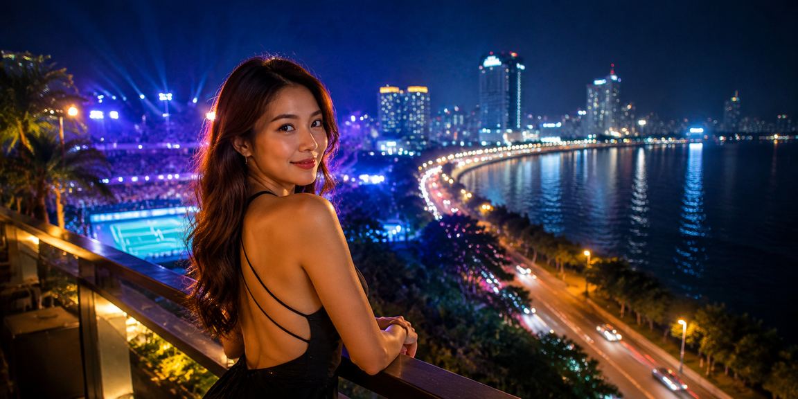 Suasana hiburan kasino gaya Malaysia yang mencerminkan pengalaman platform 13800 di Pulau Pinang